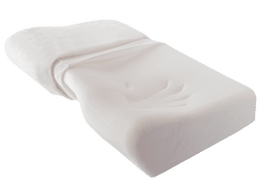 ortopedický polštář s prohlubní pro ramena